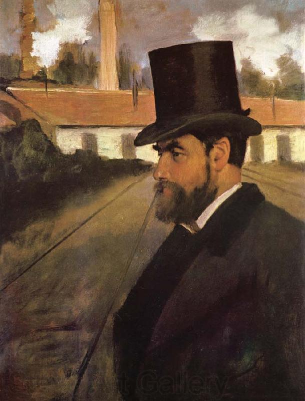 Edgar Degas The man in front of his factory Germany oil painting art